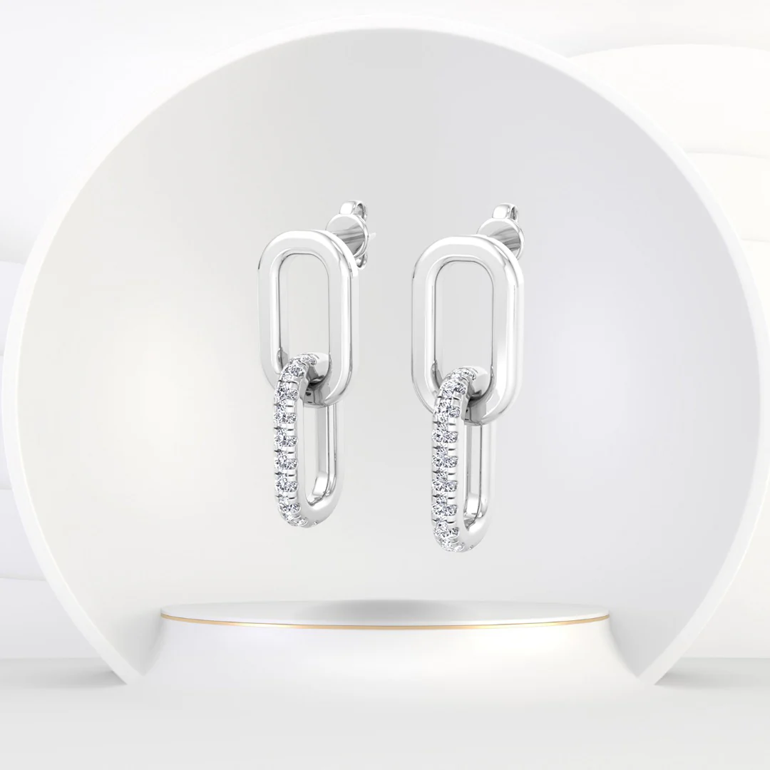 Diamond Fashion Earrings